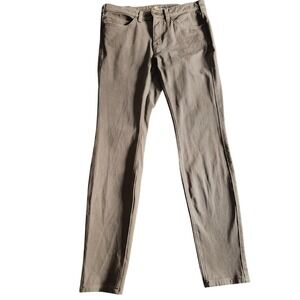 Carhartt Women's Slim Fit Pants Brown Stretch Twill Size 8R